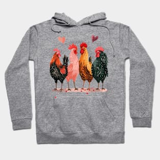 Lovely Chicken | Valentines Day Hoodie